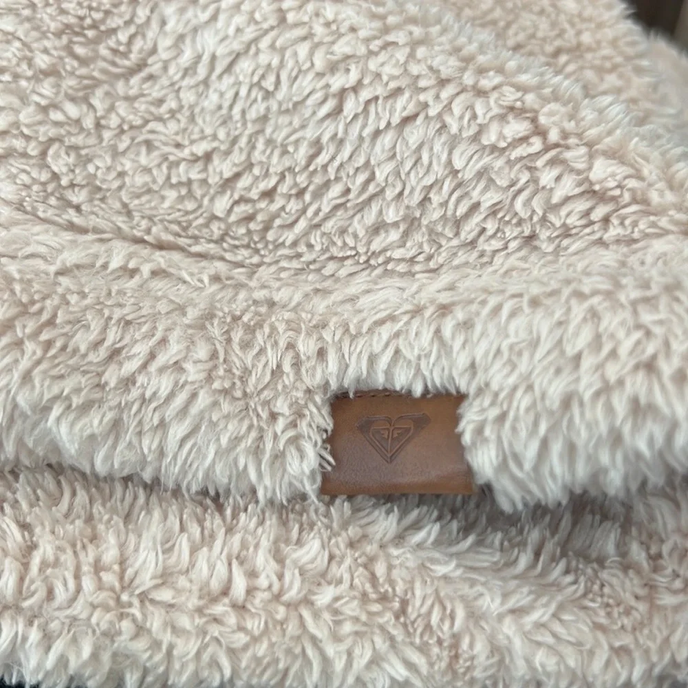 ✨ ROXY PLUMA SHERPA HOODIE SWEATER ✨ - Picture 13 of 14